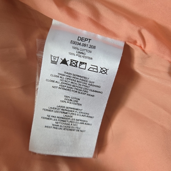 DEPT Cotton Denim Multi Colour Jacket. Size Medium - Picture 10 of 13